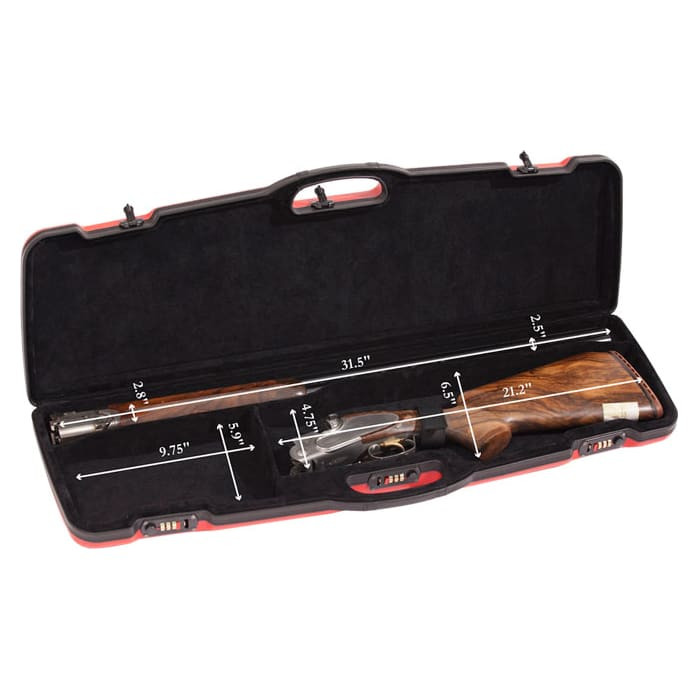 Negrini One Shotgun 31.5" Red/Black 1651LX/4727 in Red Exterior; Black Interior - Negrini