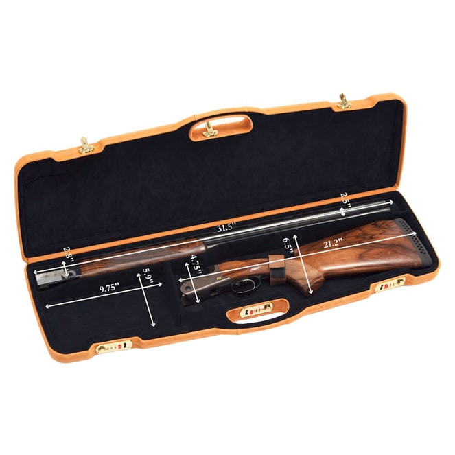 Negrini One Shotgun 31.5" Brown/Black 1651PL/4729 in Brown Exterior; Black Interior - Negrini