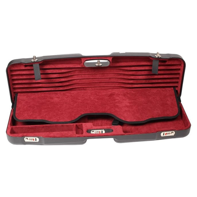Negrini Sporting 33.7" Case Black/Bordeaux 1622LR-TS/5227 in Black Exterior; Bordeaux Interior - Negrini