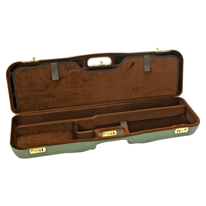 Negrini One Gun Three Barrels 34-5/8" Green/Brown 1646LR-3C/4733 in Green Exterior; Brown Interior - Negrini