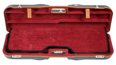 Negrini One Gun Four Bbl 34-5/8" Blue/Bordeaux/Tan Trim 1646LX-4C/5230 in Blue Exterior; Bordeaux Interior