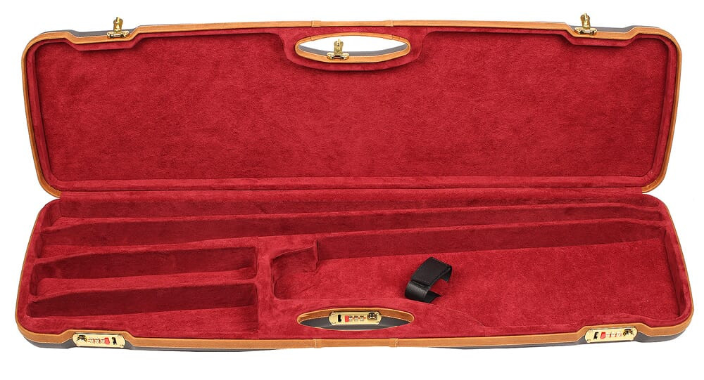 Negrini O/U Combo SporXng HunXng Low-Med Rib Combo Black/Tan Blue Interior Case 1654LX-2C/5465 - Negrini