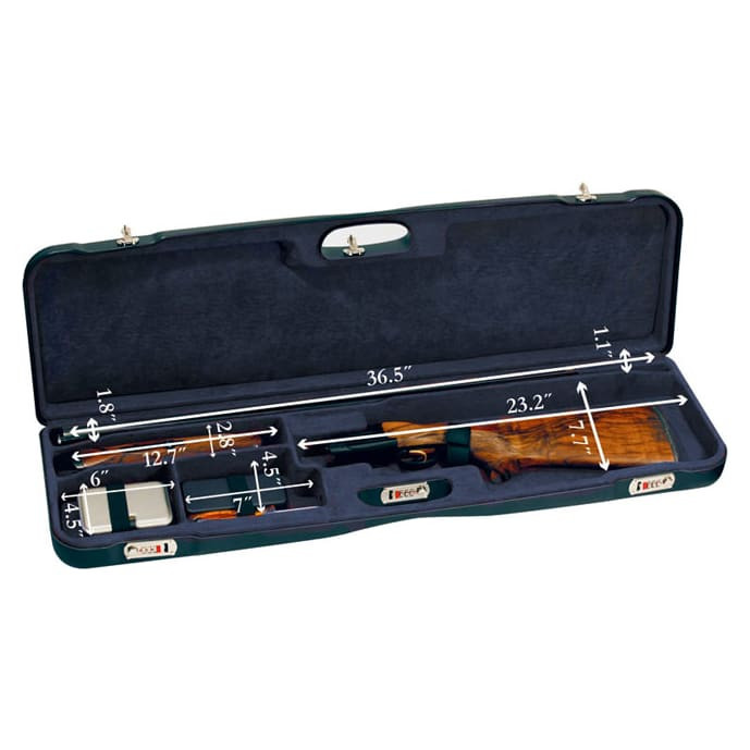 Negrini One Shotgun 36" High Rib Case Blue/Blue 1657LR/5162 - Negrini