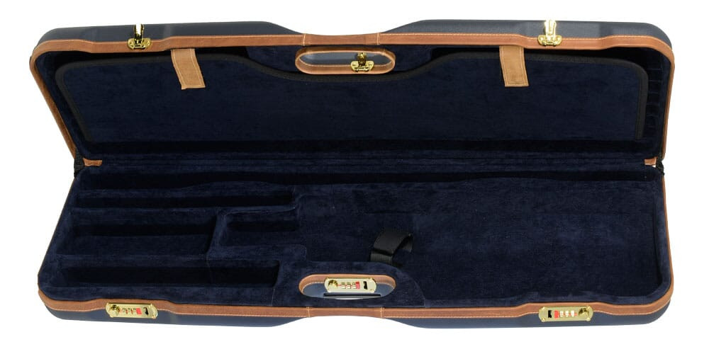 Negrini Skeet Gun 32.25" Case Blue/Blue/Tan Trim 1659LX-TS/5161 - Negrini