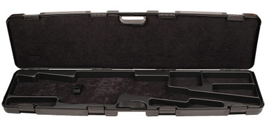 Negrini TacMcal or Scoped Bolt AcMon Rifle Case Tactical Style Black/Blue 1685ISY/5453 in Black Exterior/ Black Interior - Negrini