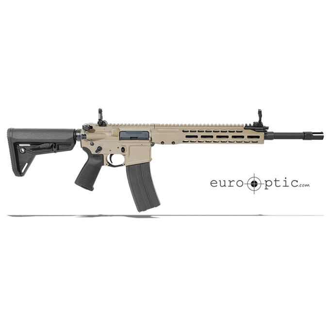 Barrett REC7 6.8 SPC 16" Carbine FDE Cerakote M-LOK Rifle Showroom Demo 17011