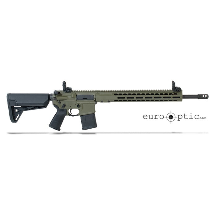 Barrett REC7 DI 5.56 NATO 18" DMR OD Green Cerakote M-LOK Handguard Rifle 17150 - Barrett