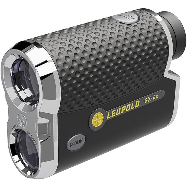Leupold GX-6c Digital Golf Rangefinder Chrome/Black 178764 - Leupold