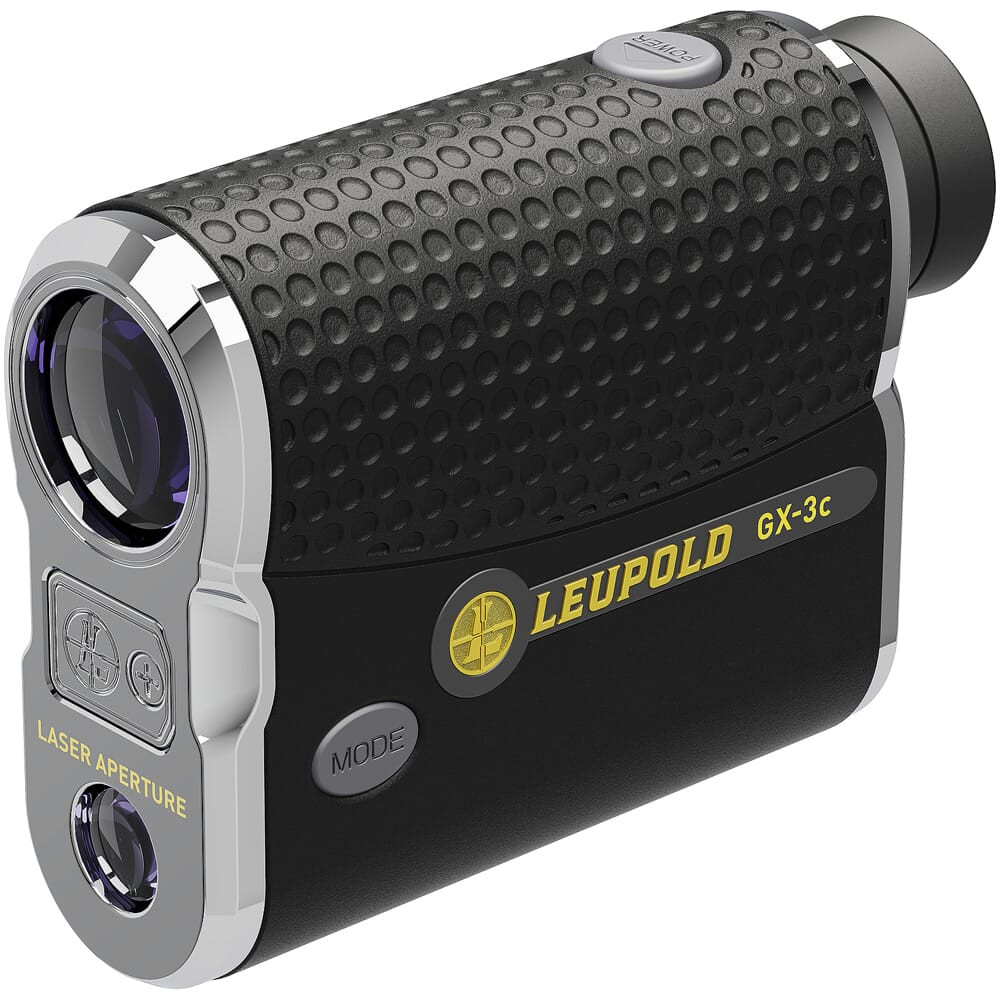 Leupold GX-3c Golf Chrome/Black Laser Rangefinder 181269 - Leupold