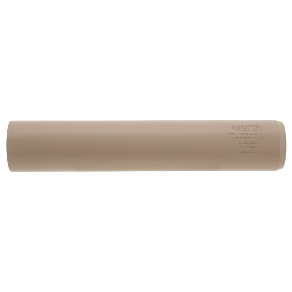 Barrett AM338, Adapter Mount FDE Suppressor with AM30 Adapter Mount Included 18416 - Barrett