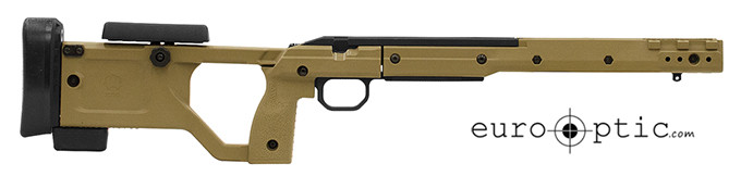 Kinetic Research Group KRG 180-X-ray CZ455 FDE Chassis in Fde (Tan) - Kinetic Research Group