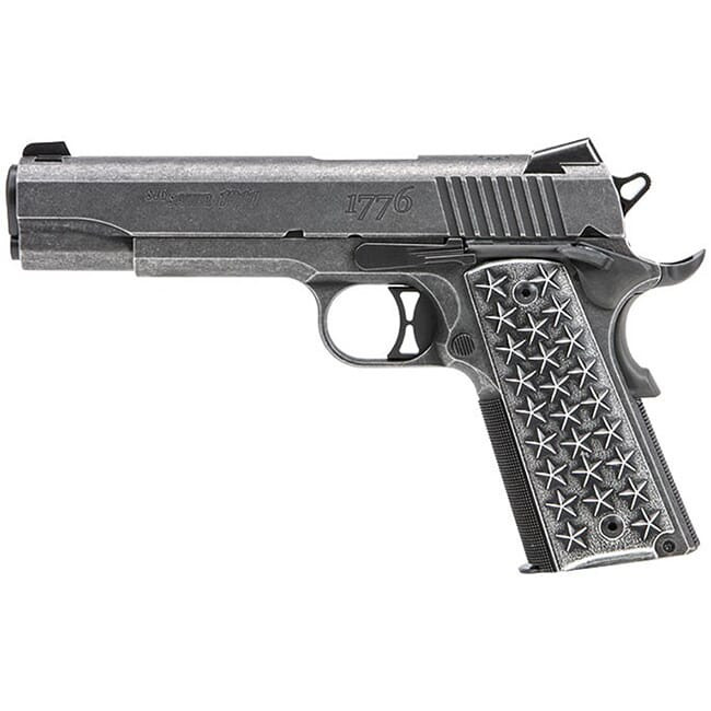 Sig Sauer 1911 45 ACP 5" We the People Distressed SAO 7rd 1911T-45-WTP - Sig Sauer