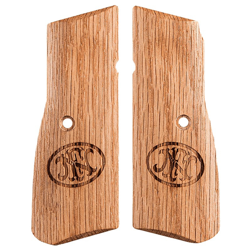 FN America High Power Oak Pistol Grips 20-100628 - FN America