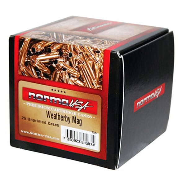 Norma Ammo Norma Weatherby .224 Brass 20257405 - Norma Ammo