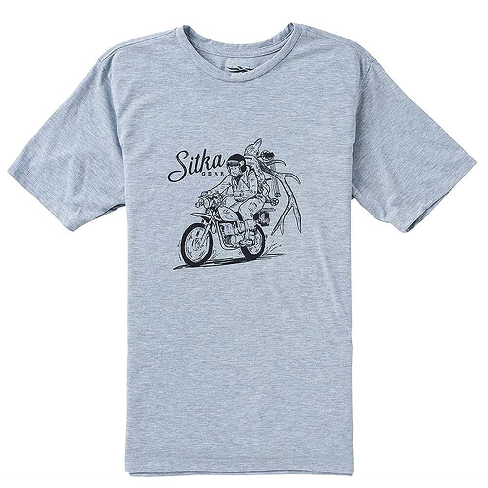 Sitka Gear Lyle Hebel Heather Grey Ridge Runner SS T-Shirt XL 20123-HG-XL Top - Sitka Gear