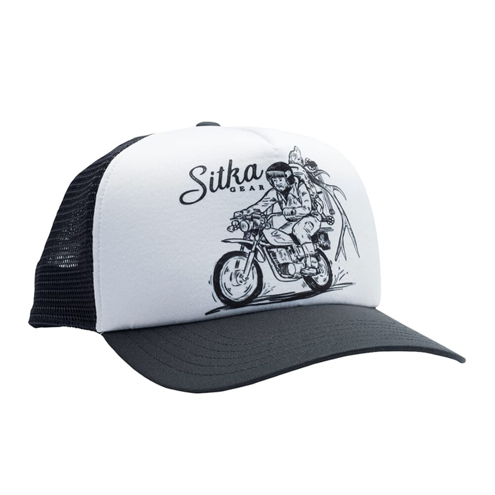 Sitka Gear Lyle Hebel Black Ridge Runner Foam Trucker Hat 20126-BK-OSFA - Sitka Gear