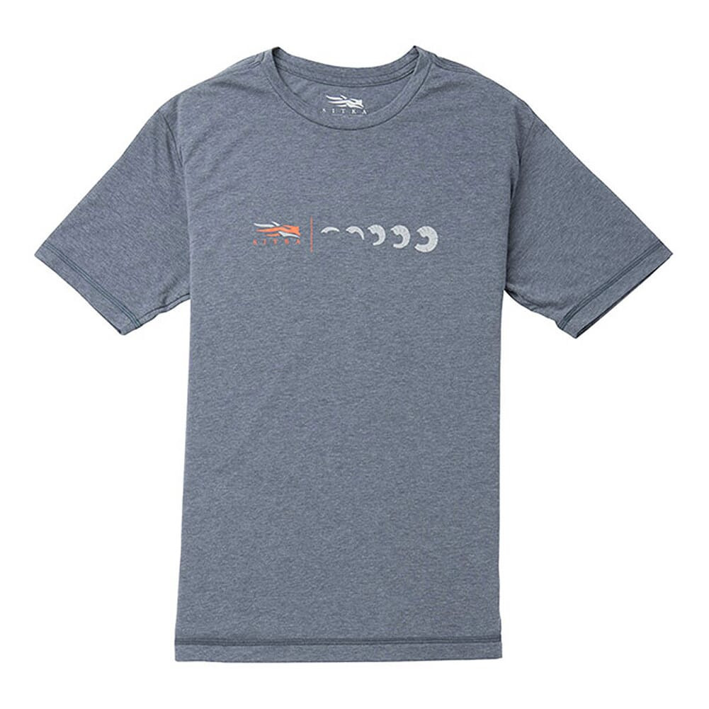 Sitka Gear Big Horn Evolution SS T-Shirt Lead Heather Extra Large 20132-LH-XL Top - Sitka Gear