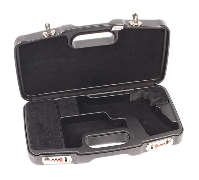 Negrini One Gun - Custom shop 1911 Handgun cases. Black with Black interior MPN 2018SR/5126 - Negrini
