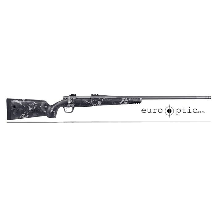 Gunwerks RevX 7 Rem Mag Dark Gray 25" 6G Fluted Tungsten Rifle - Gunwerks