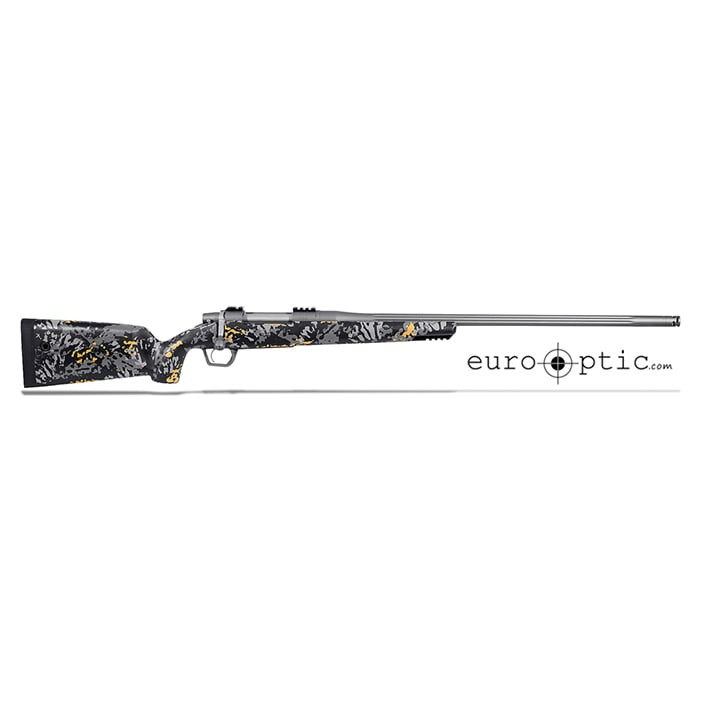 Gunwerks RevX 7 Rem Mag Dark Orange 25" 6G Fluted Tungsten Rifle - Gunwerks