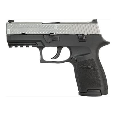 Sig Sauer Sig P250 Diamond Plate 9mm Pistol 250C-9-DP - Sig Sauer