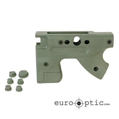 Accuracy International AT Pistol Grip Rear LH Green 25673GR - Accuracy International