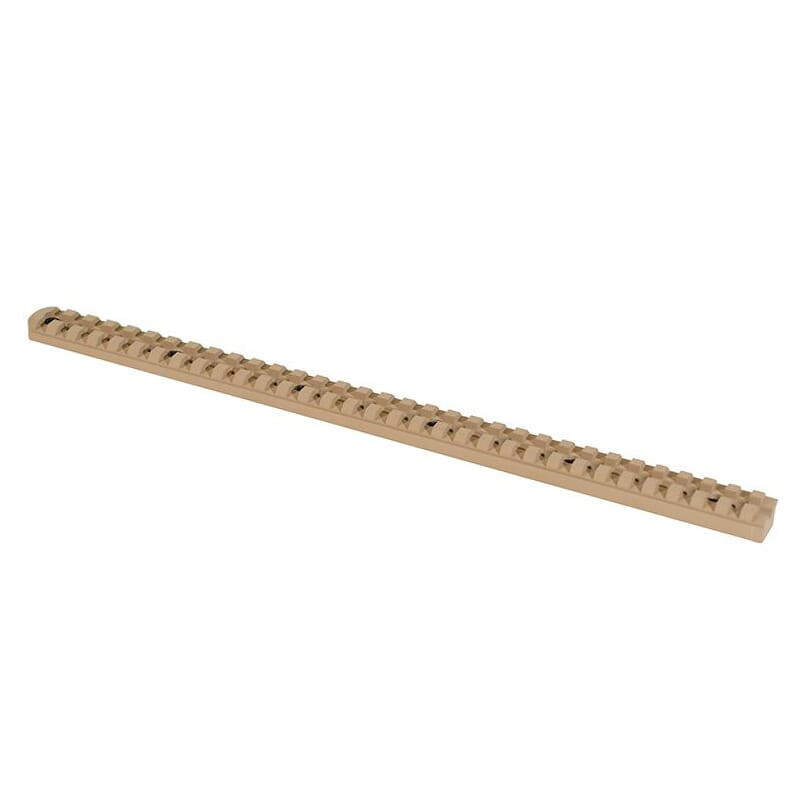 Accuracy International AI 13" 30 MOA Full Length Picatinny Forend Rail Pale Brown - Accuracy International