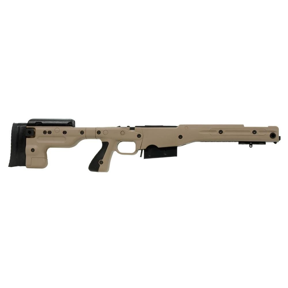 Accuracy International AICS AT M700 1.5 .300 Win Pale Brown Stock 26698PB - Accuracy International