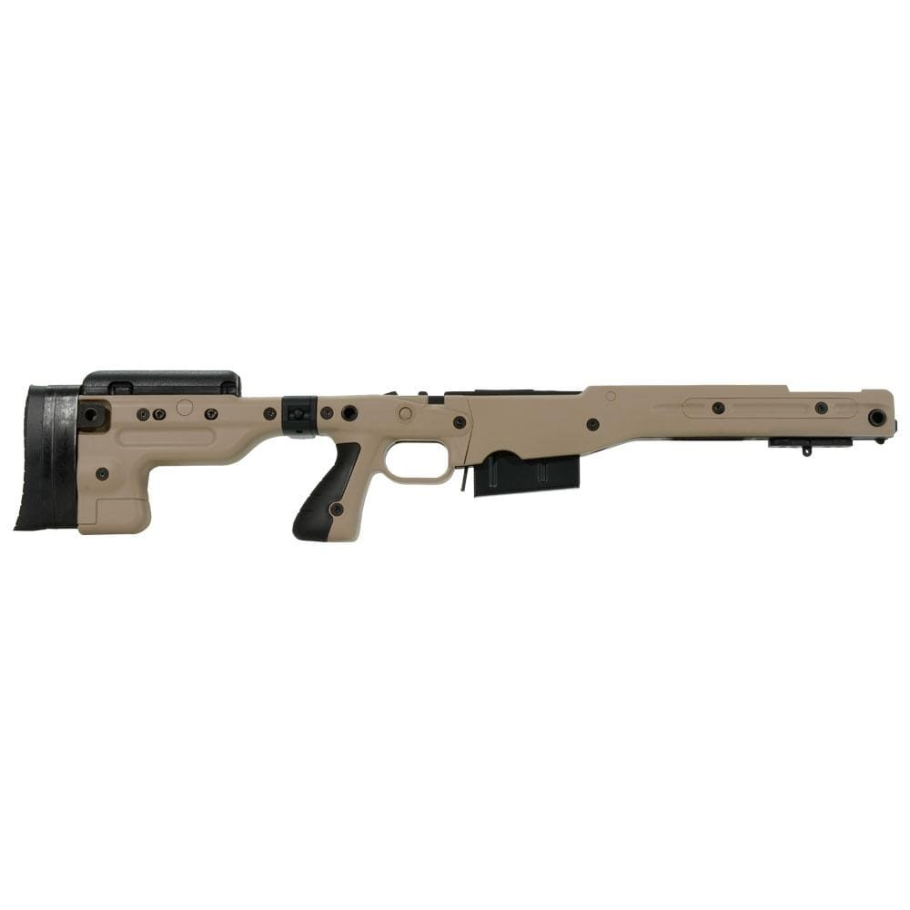 Accuracy International AICS AT M700 2.0 .300 Win Pale Brown Stock 26699PB - Accuracy International