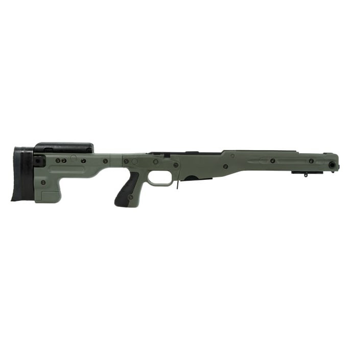Accuracy International AICS AT M700 1.5 .223 Green Stock 26708GR - Accuracy International
