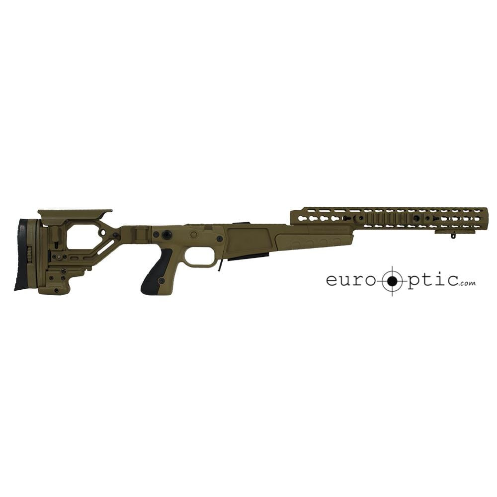 Accuracy International AX AICS Chassis REM 700 SA .308 16" forend tube Dark Earth 26712FD in Flat Dark Earth - Accuracy International