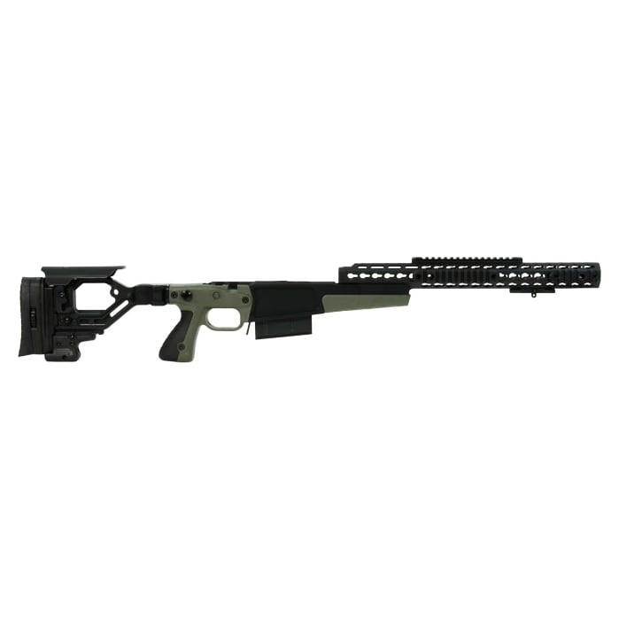 Accuracy International AICS AX Chassis Rem 700 LA .338 Lapua CIP Green 26714GR - Accuracy International