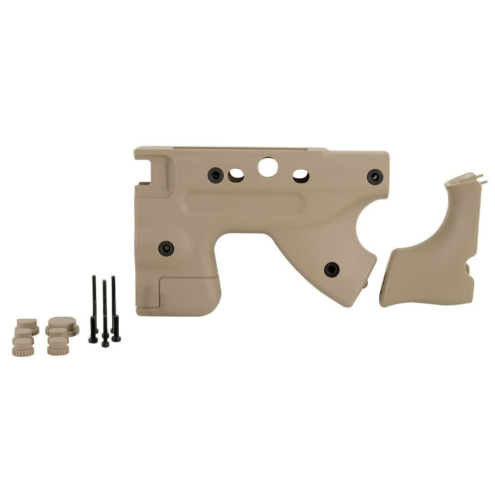 Accuracy International AI Pale Brown Folding Thumbhole Grip Upgrade Kit 26723PB - Accuracy International