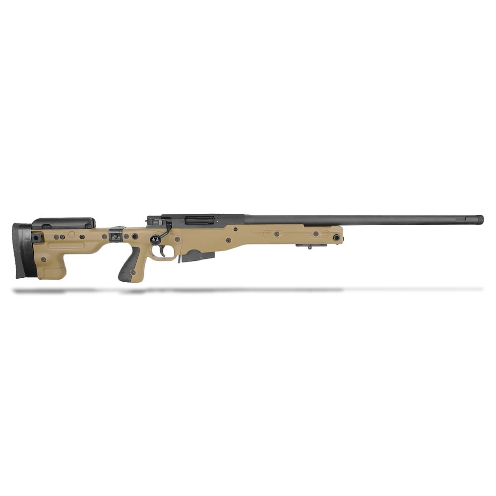 Accuracy International AT308 .308 Win 24" 5/8"-24 Threaded Folding Stock Dark Earth Rifle 27718DE24IN - Accuracy International