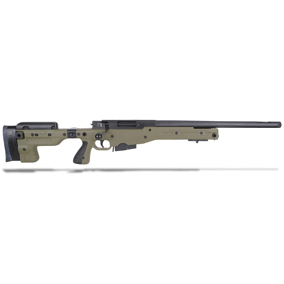 Accuracy International AT .308 20" Threaded Folding Stock Green Rifle 27718GR20IN - Accuracy International