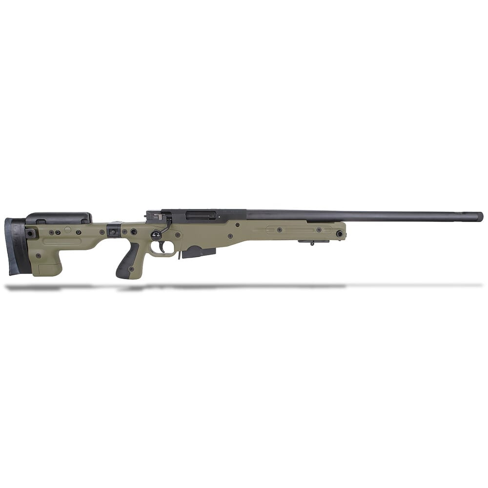 Accuracy International AT .308 24" Threaded Folding Stock Sage Green Rifle 27718GR24IN - Accuracy International