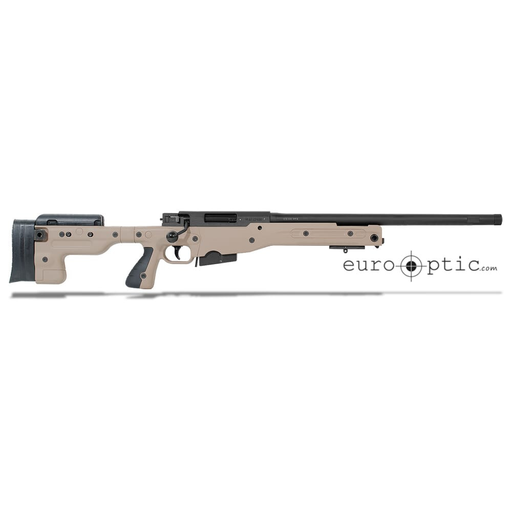 Accuracy International AT .308 20" Threaded Fixed Stock Pale Brown Rifle 27719PB20IN - Accuracy International