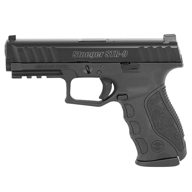 Stoeger STR-9 9mm Black Pistol w/ (3) 10Rd Mags, 3 Backstraps, & Tritium Sights 31726 - Stoeger