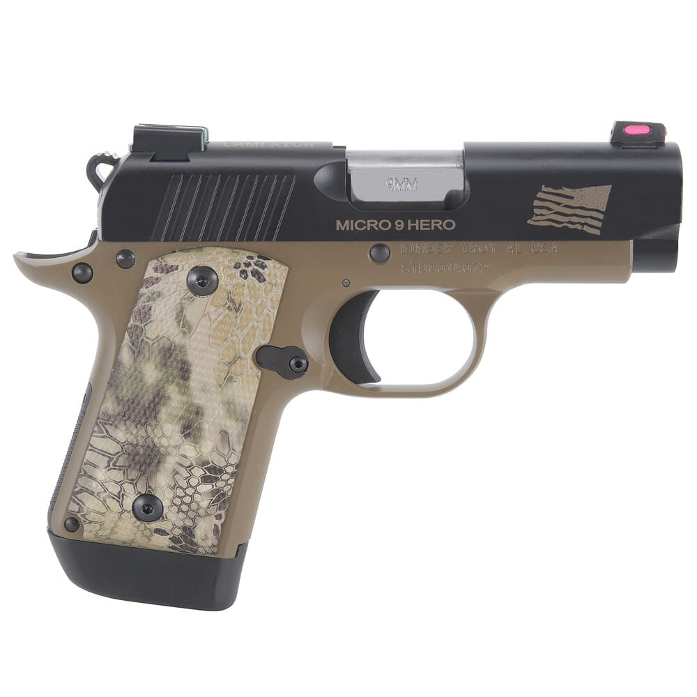Kimber Micro 9 Hero Boot Campaign 9mm 7rd Pistol 3300226 - Kimber