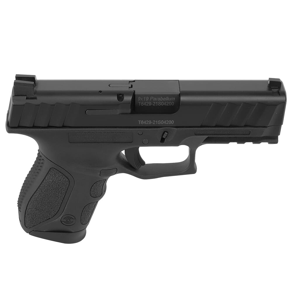 Stoeger STR-9C Compact 9mm Blk Pistol w/3.8" Bbl, 10rd Mag, Med Backstrap, Tritium Sight 31742 - Stoeger