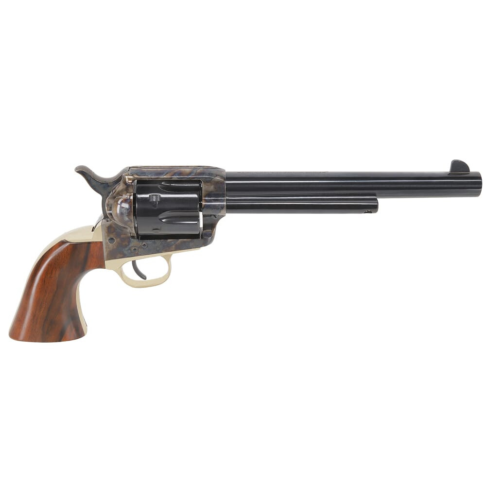 Uberti 1873 Cattleman II Brass .44-40 Win 7.5" Bbl Ret Firing Pin C/H Frame Brass B/S & T/G 6rd Revolver 356350 - Uberti