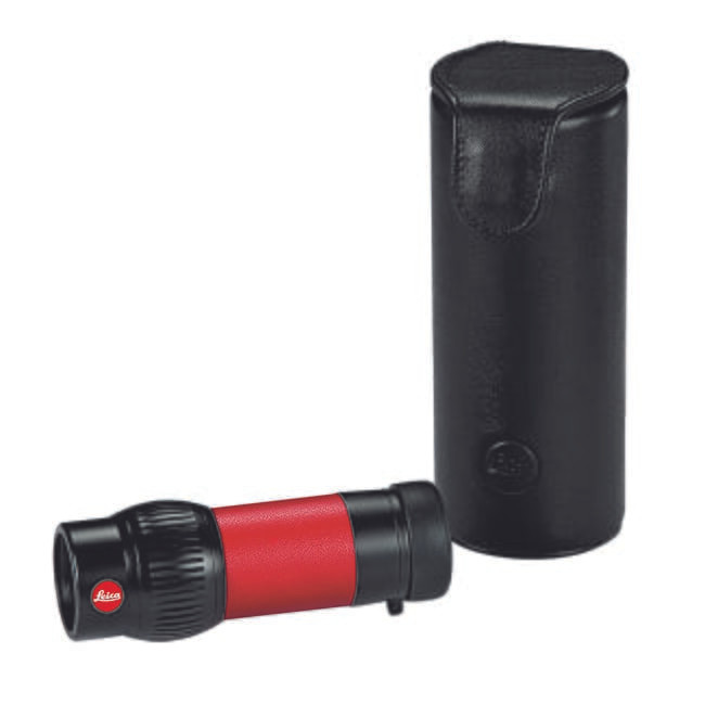 Leica Monovid 8x20 Red w/Case 40391 - Leica