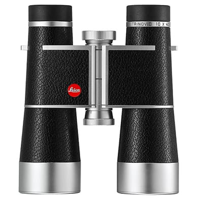Leica Trinovid 10x40 Leathered Silver Binocular 40719 - Leica