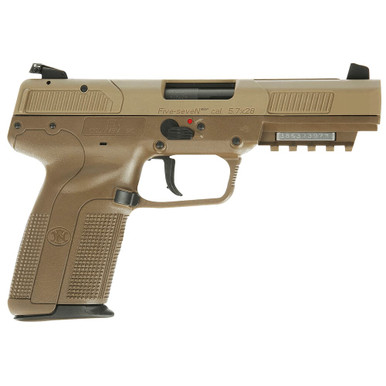 FN America FN Five-seveN FDE/FDE Adj Sight Pistol w/(2) 10rd Mags 3868900754 - FN America