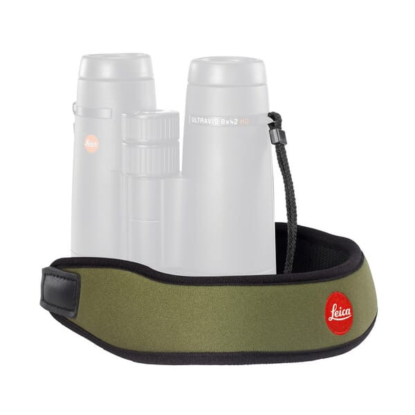 Leica Neoprene Bino Neck Strap - Olive Green 42055 - Leica