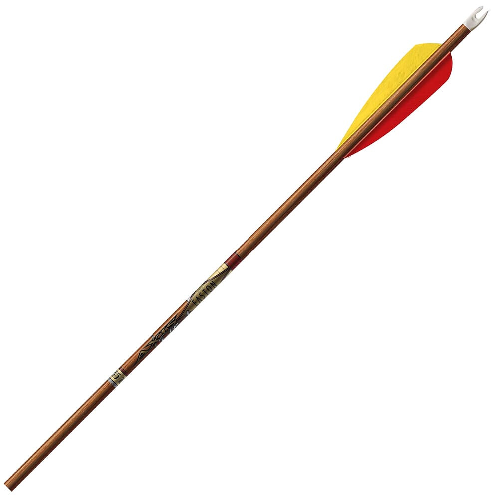 Easton Axis 5mm Size 600 Traditional 4" Feathers 36pk 420770 - Easton