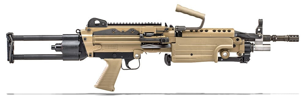 FN America FN M249S PARA 5.56x45mm 1:7" 30rd FDE Rifle 46-100030