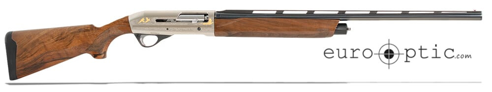 Franchi Shotguns Franchi Affinity 3 Select 12-ga 3" 28" A-Grade Satin Walnut Nickel/Blue Etched Game Scene 4+1 Shotgun 41006 - Franchi Shotguns