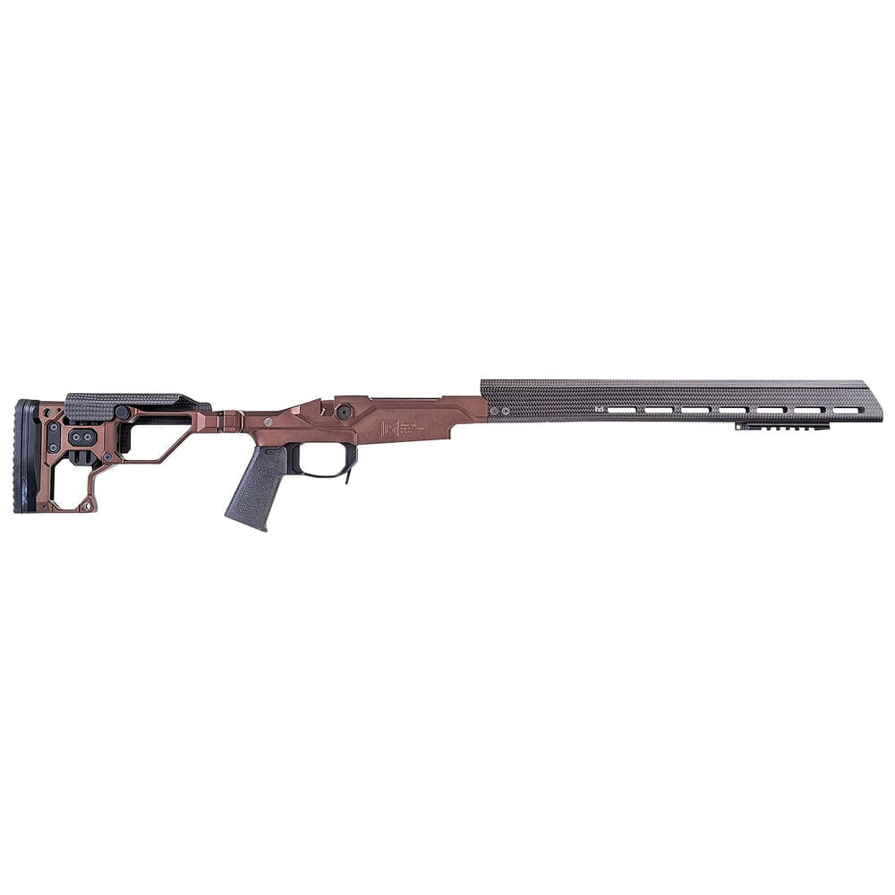 Christensen Arms MPR 17" Desert Brown Rem 700 LA Folding Chassis 440-00013-07 in Black - Christensen Arms