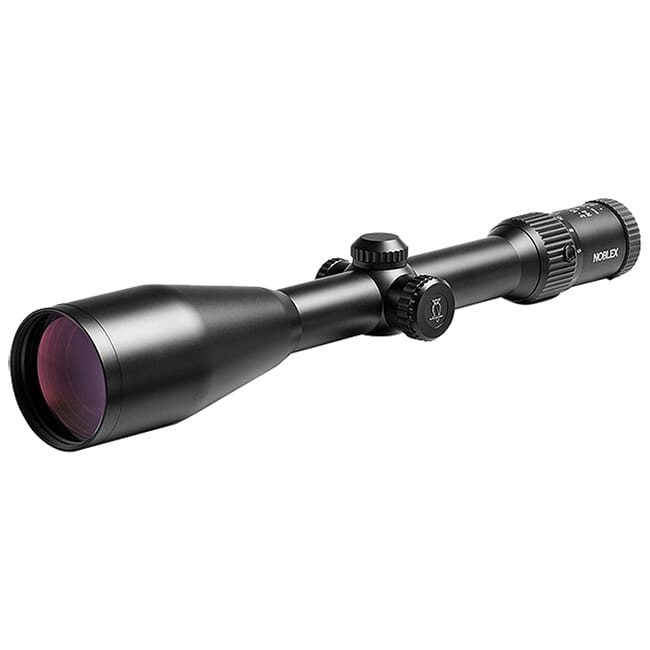 Noblex | Docter Optics N4 3-12 x 56, 0 Reticle Riflescope w/ Ring Mount 56727 - Noblex